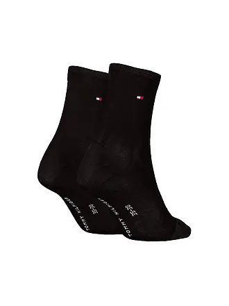 TOMMY HILFIGER | Chaussettes lot de 2 noir | schwarz